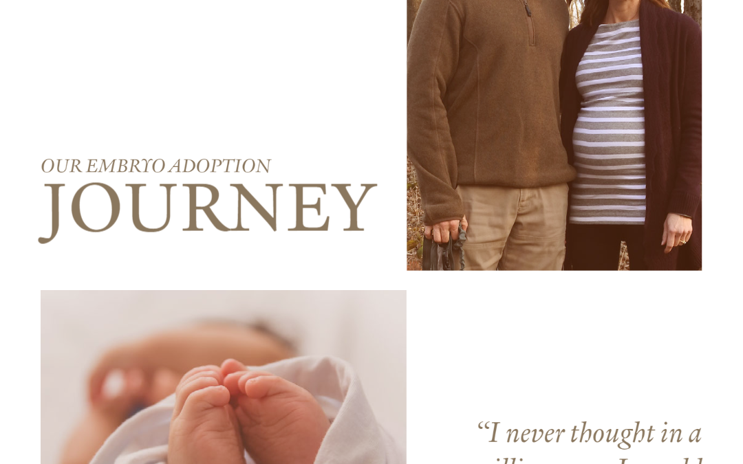 Our Embryo Adoption Journey
