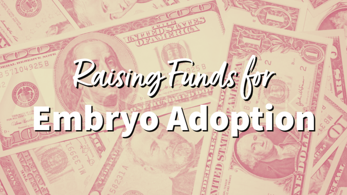Raising Funds for Embryo Adoption