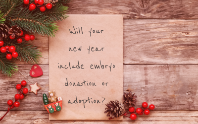 A New Year for Embryo Donation or Adoption
