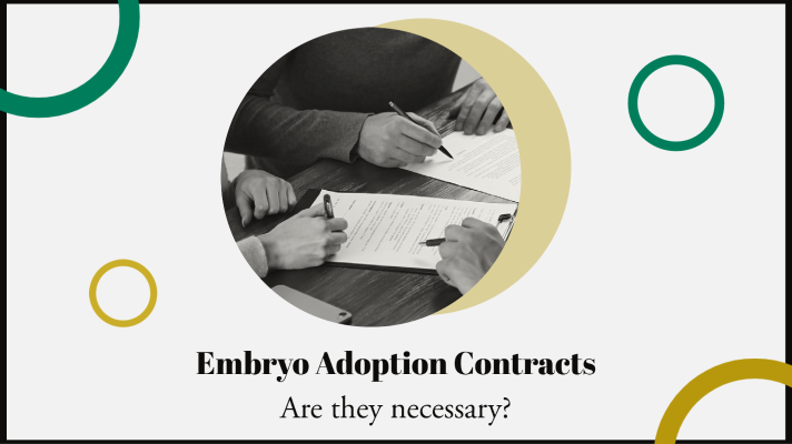 embryo adoption contracts