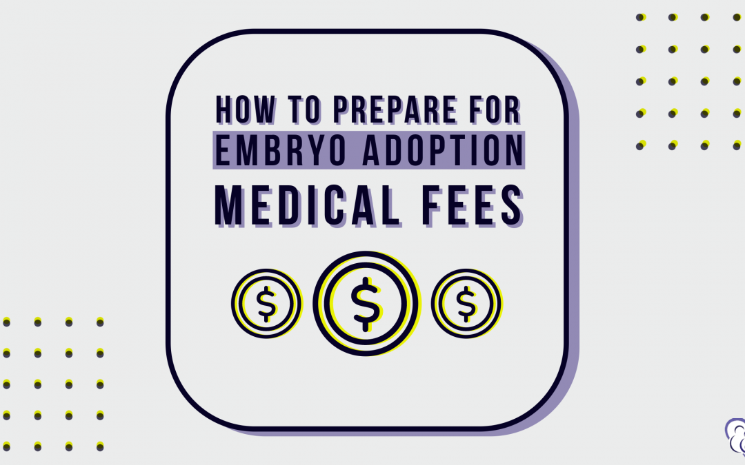 embryo adoption medical fees