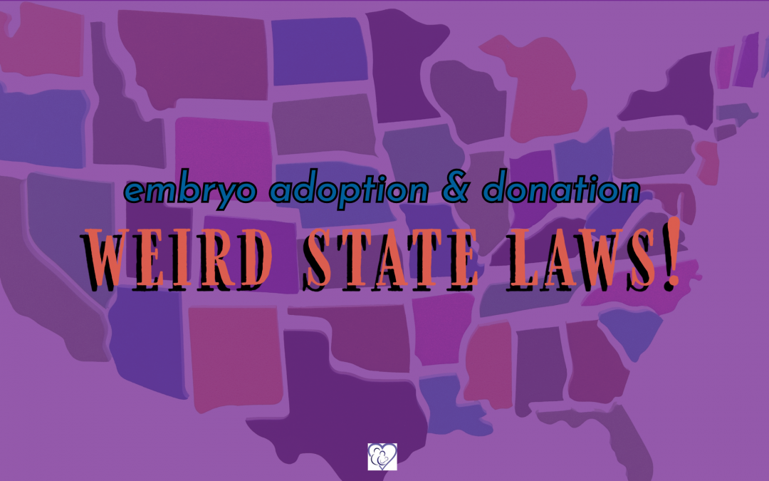 weird state laws embryo donation and adoption