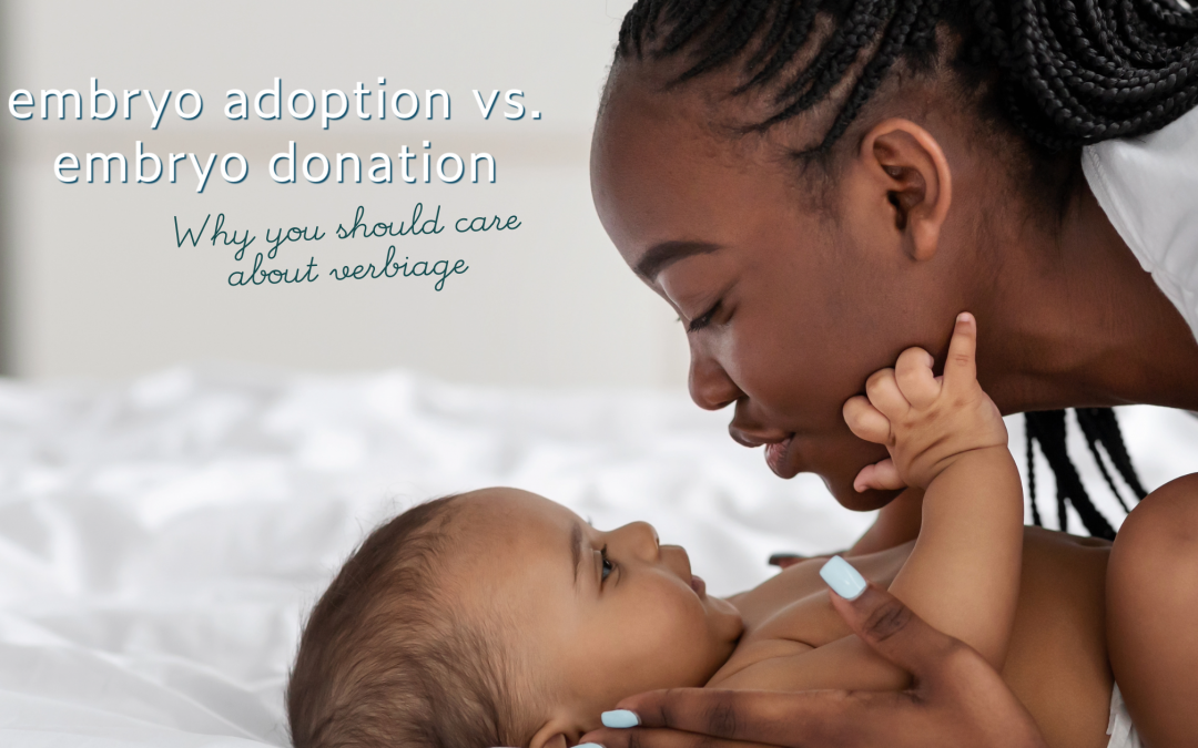 embryo donation adoption verbiage