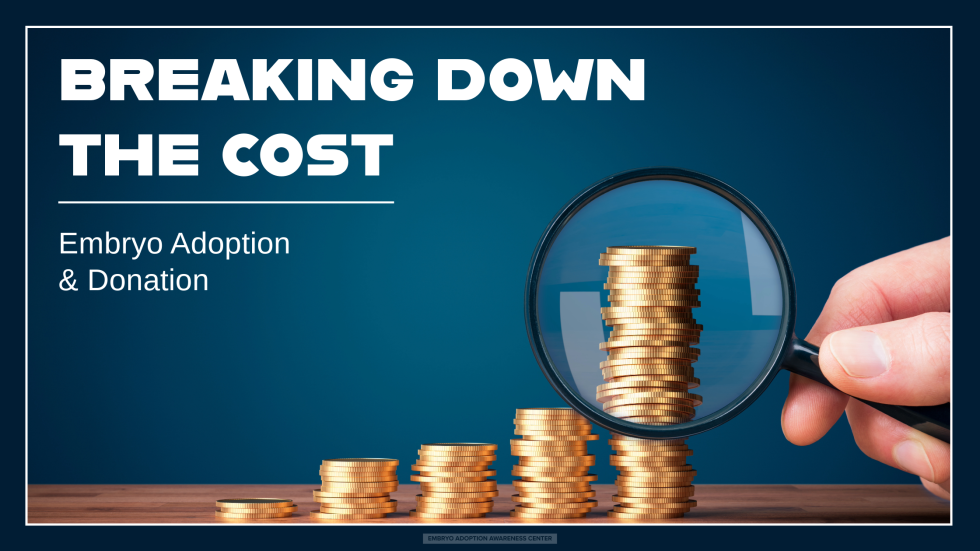 Breaking Down the Cost of Embryo Adoption Embryo Adoption Awareness