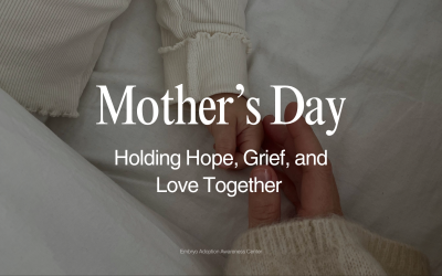 Mother’s Day: Holding Hope, Grief, and Love Together